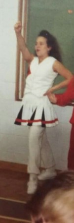 Angela Williamson's album, 1993 cheerleaders