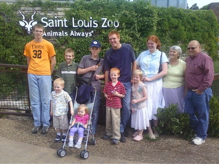Orick family at the St. Louis Zoo