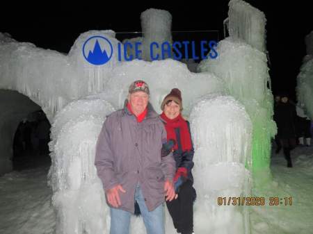 Ice Castle.   Lake Geneva