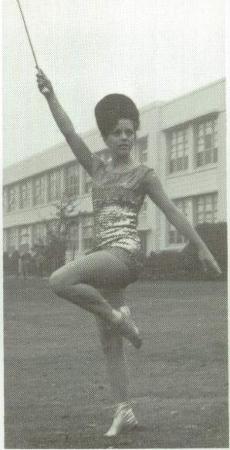 Head Majorette at Lincoln High