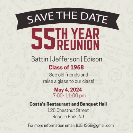 Thomas Jefferson HS Reunion; Battin HS; & Edison HS