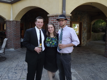 My 3 kids at Jake's wedding 10/2012