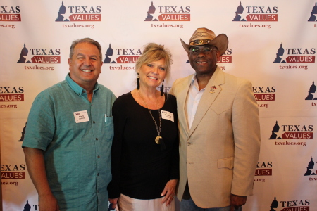 Al and Mary Anne with Lt.Col. Allen West