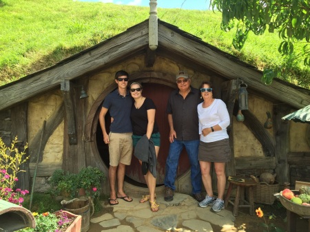 Hobbiton in Mata Mata, New Zealand