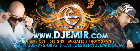 DJ Emir Santana Denver Colorado Events DJ Banner