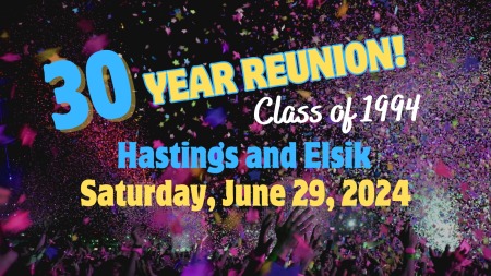 30th Reunion - Alief Hastings and Elsik