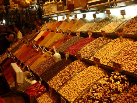 Egyptian Spice Market - end of Silk Road