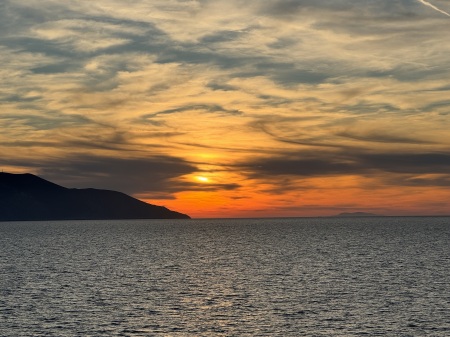 Aegean Sea sunset