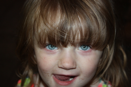 My Grand daughter, Chloe .