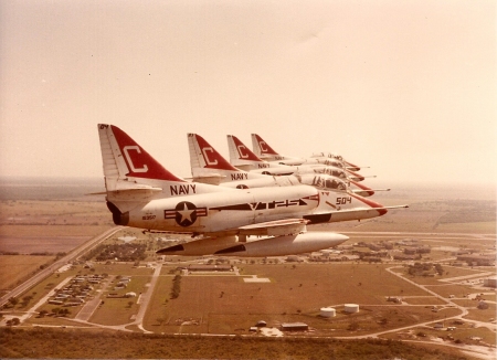 Advanced Flight Training Beeville, TX 1985