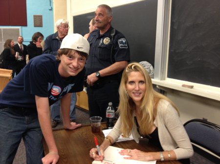 Garrett and Ann Coulter