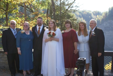 Elizabeth’s wedding , Sept. 2014