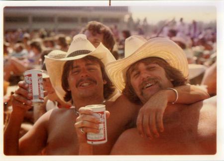 Jeff Moody and me Long Beach Bluegrass Festival 1978?