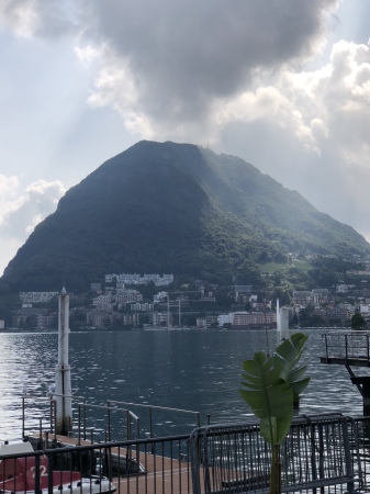 Lake Lugano, Switzerland.