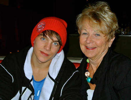 Dylan and Grandmother Rose