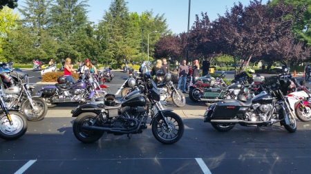Make a Wish charity ride in Aug.