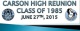 30th Reunion for CHS Class of 1985 reunion event on Jun 27, 2015 image
