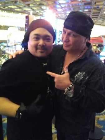 Champ & me in the casino