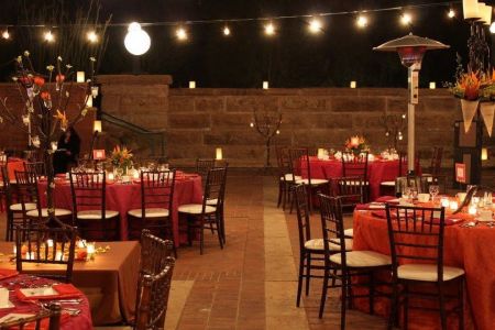 Event has both inside and outside seating