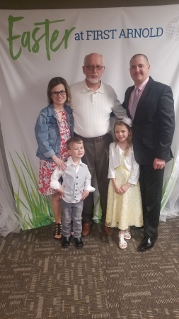 Easter 2019. Middleton's and Dad