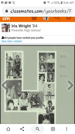 Iris Moreau's Classmates profile album