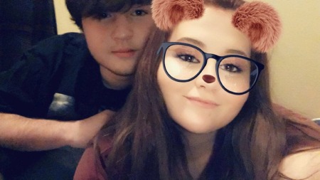 Grandson and his sweet girlfriend