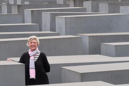 Holocaust Memorial downtown Berlin 