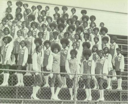 1972 TB Drill Team the Blue and White