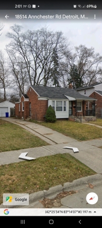My childhood home on Annchester in Detroit 