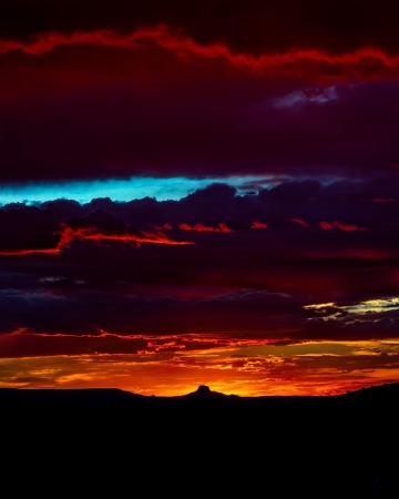 Sunset From home Placitas