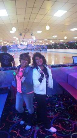 Me & Tamie @ Lacie's 30th bday party 80s theme