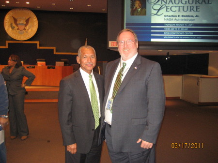 Ji,m Pritchert and Charles F. Bolden, NASA