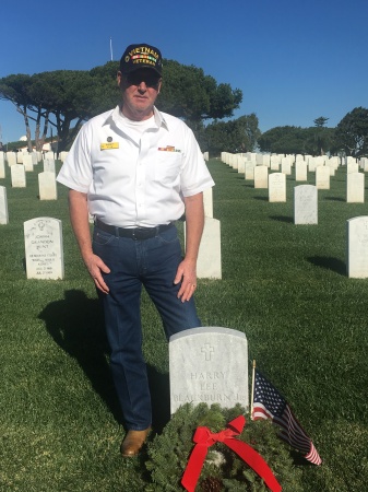 TIM CAPT BLACKBURN WREATH MEMORIAL