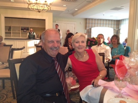 Blanche and Merv at a SPCA dinner in Deal