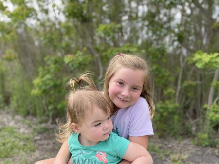 Granddaughters Kaylee and Kendall