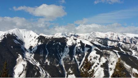 Aspen Highlands famous bowl on left side