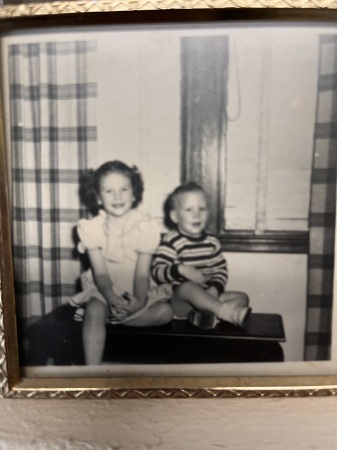 Ellen and me in 1952