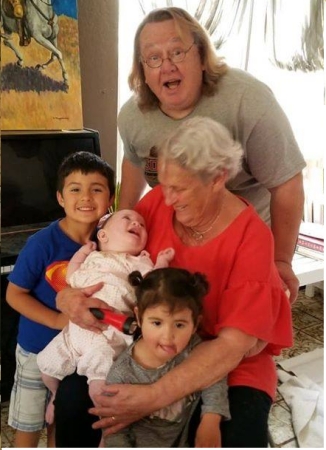 Grandma, Grandpa & 3 Grandchildren