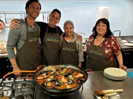 Paella cooking class in Barcelona 2019