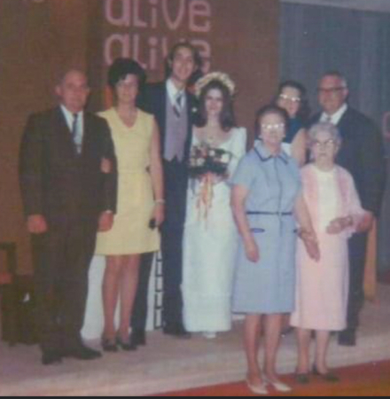 1972 wedding