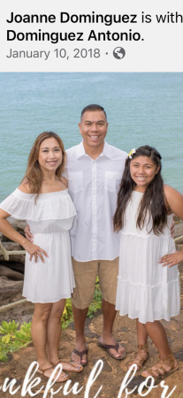 Son Antonio and Family in Hawaii ! 