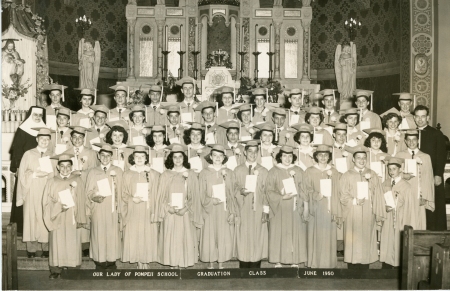 1950 - Graduation Class - Our Lady of Pompeii