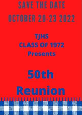 TJHS Class of 1972 50th Reunion