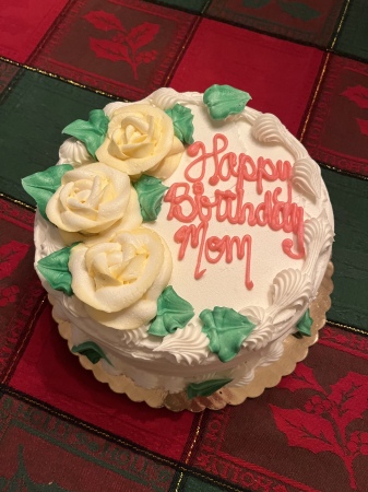 Birthday Cake from my daughter, Paula