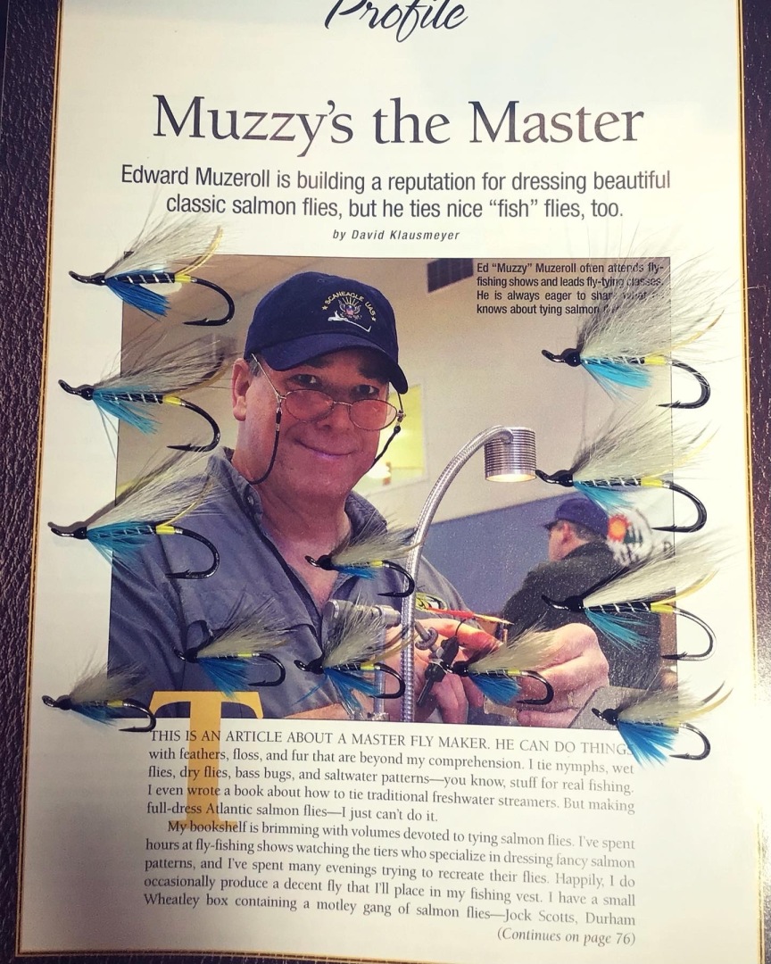 An article about me and my fly tying!