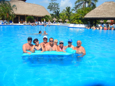 With friends in Cozumel Mexico June 2013