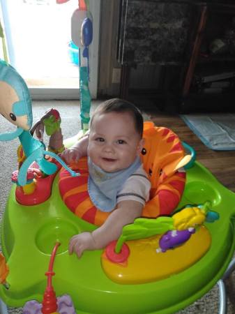 My grandson Colton 10 months old