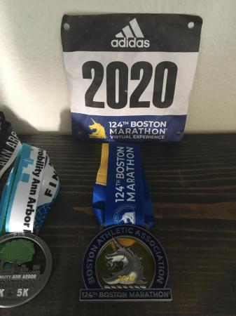 Youngest son's Boston Marathon goal