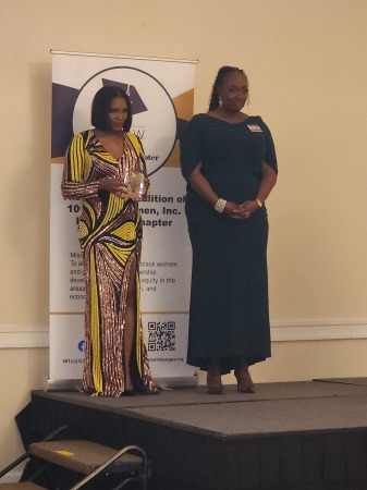 NCBW Pres. Brown and Honoree LA Tasha Williams