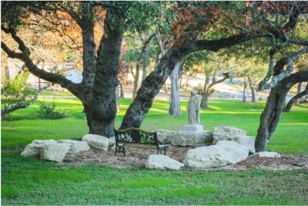 Meadow view of Mission of Divine Mercy